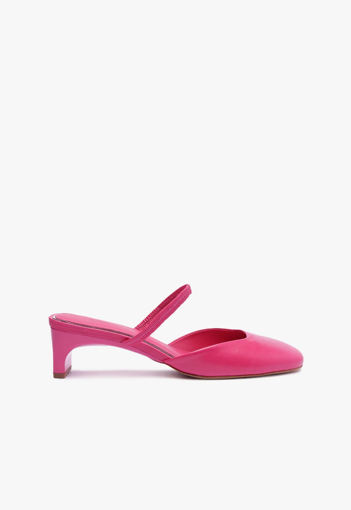 Bertie Nappa Leather Pump 5 Paradise Pink Nappa Leather - Schutz Shoes