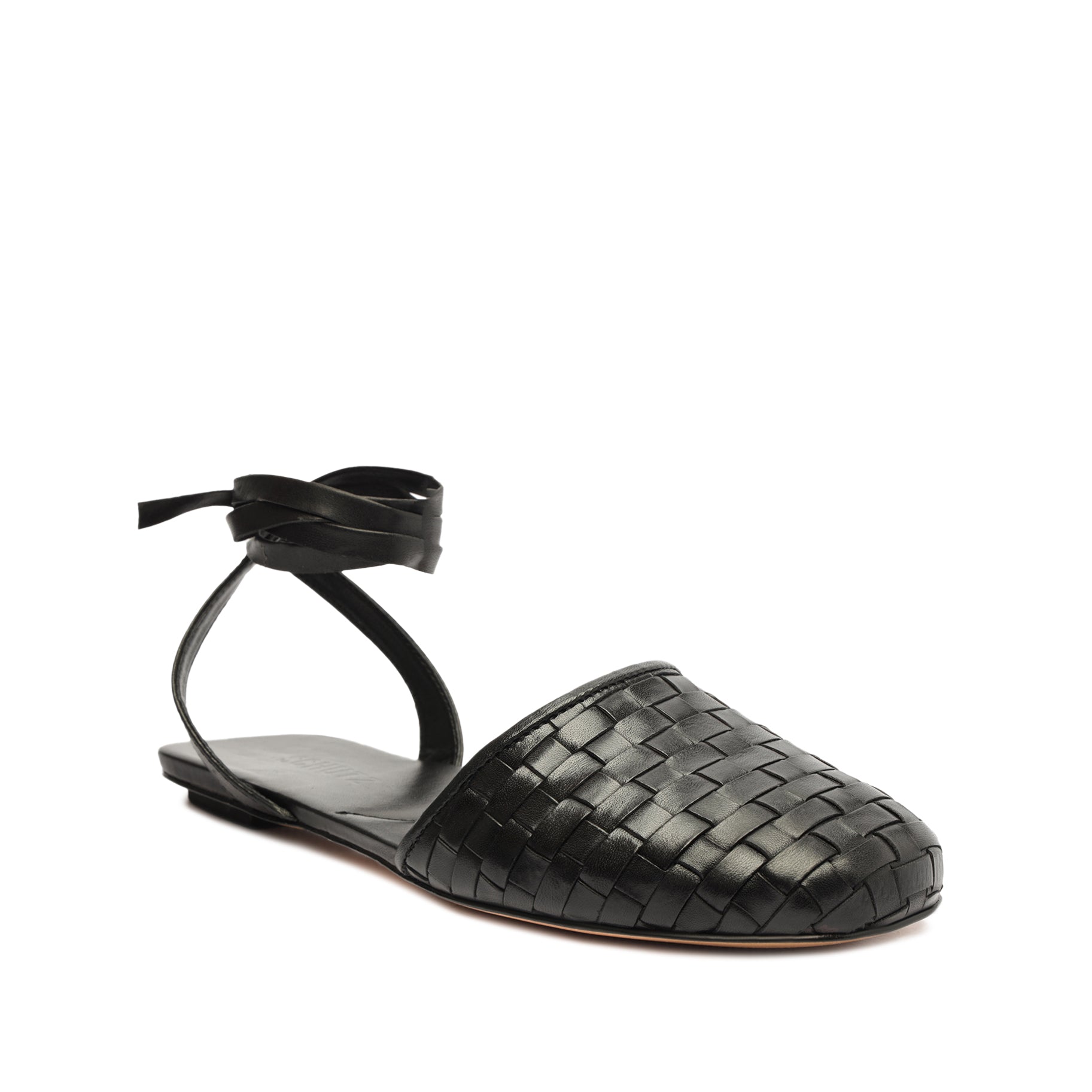 Ariel Woven Leather Flat RESORT 24 - Schutz Shoes