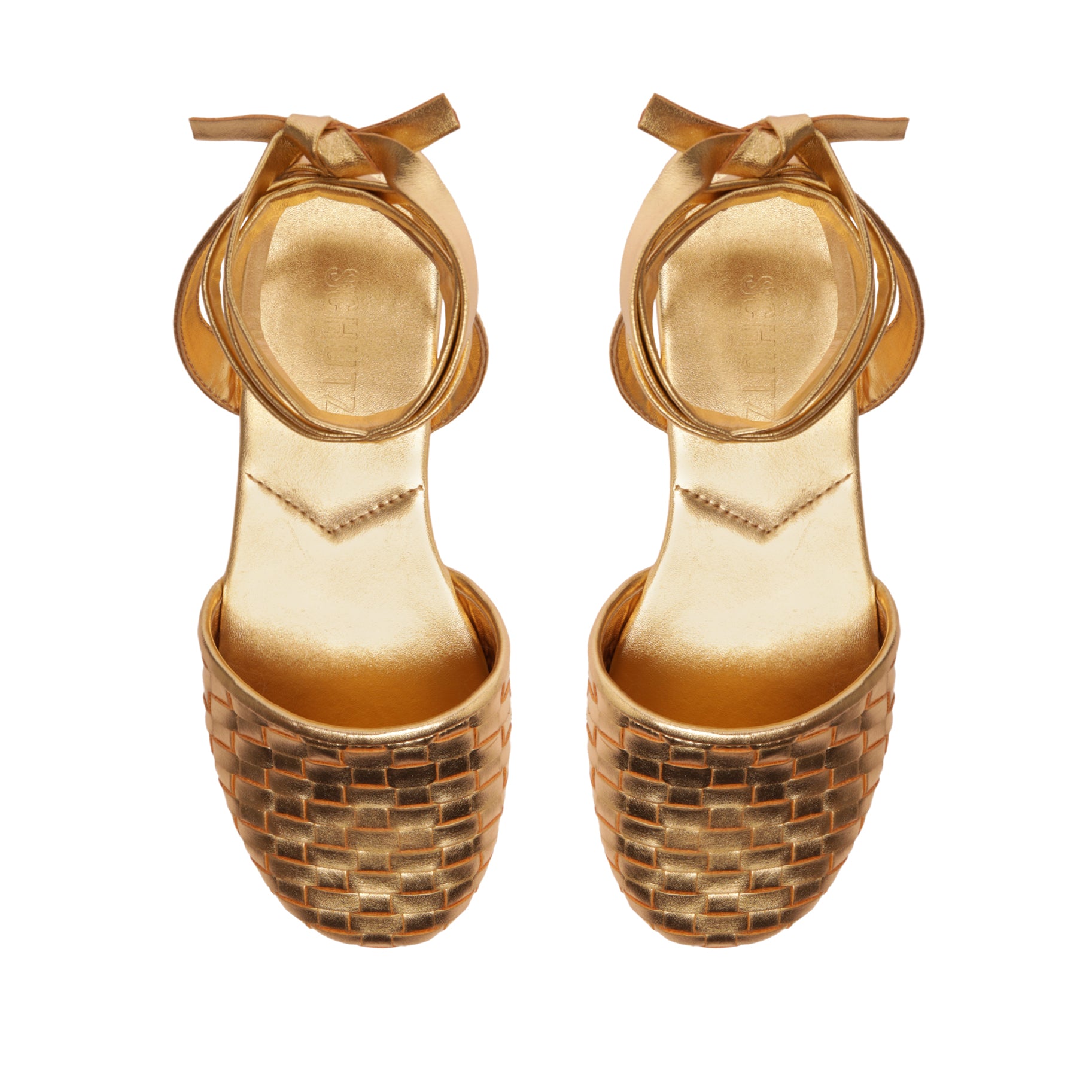 Ariel Woven Leather Flat Flats RESORT 24    - Schutz Shoes