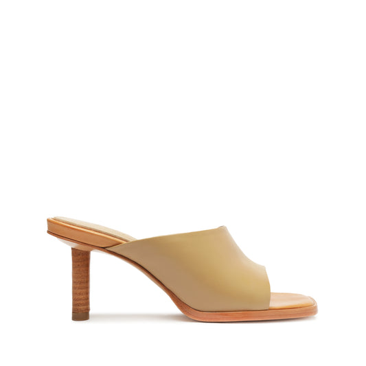 Zelda Sandals RESORT 24 5 Light Beige Nappa Leather - Schutz Shoes