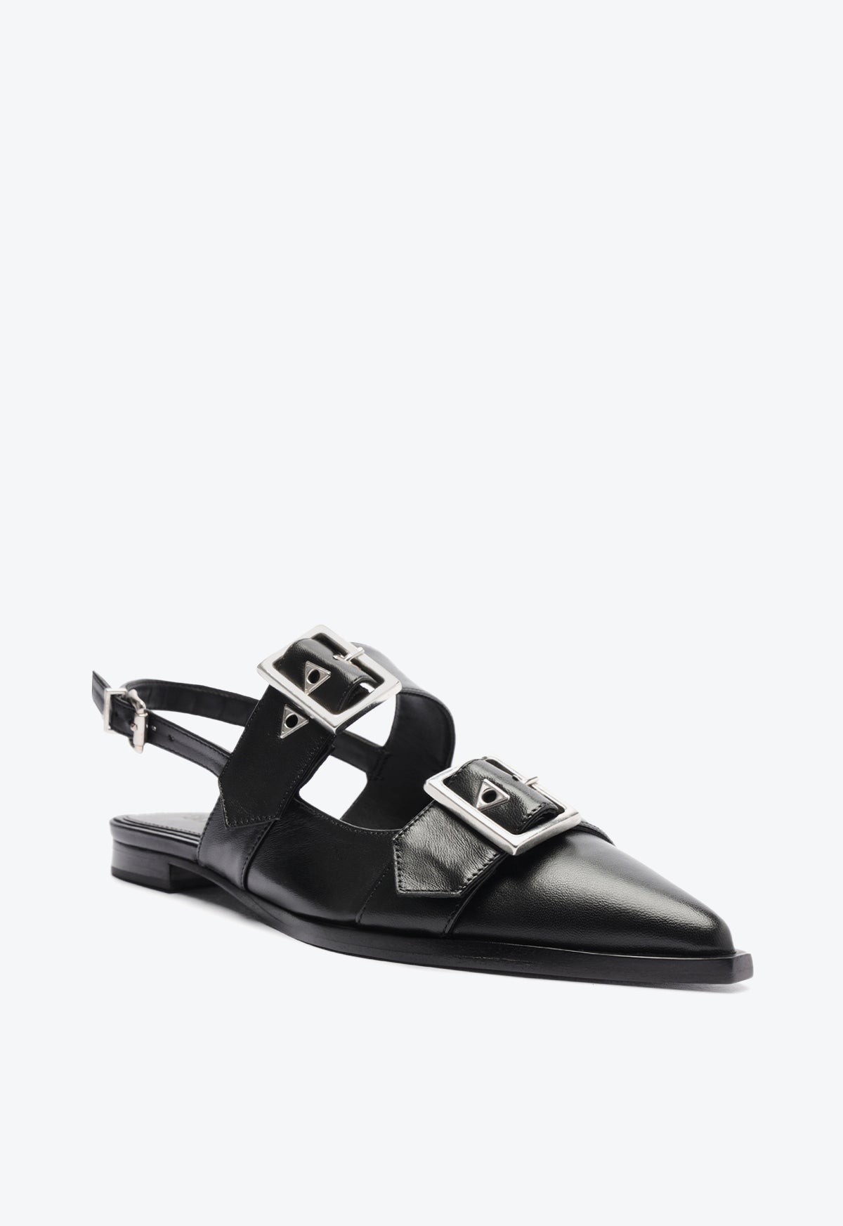 Darla Sling Leather Flat Pre Fall 24 - Schutz Shoes