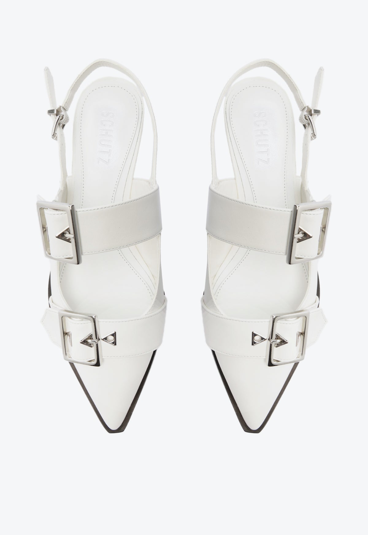 Darla Sling Leather Flat Pre Fall 24 - Schutz Shoes