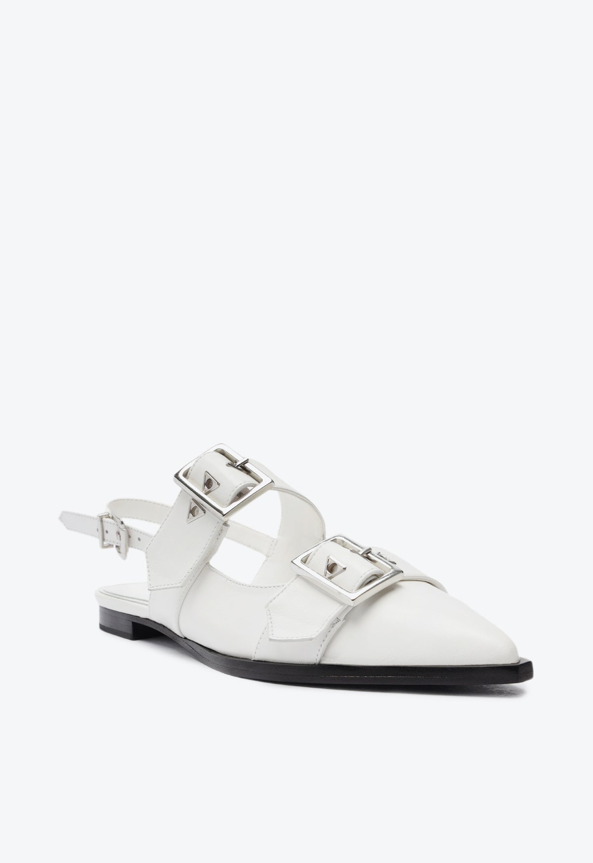 Darla Sling Leather Flat Pre Fall 24 - Schutz Shoes