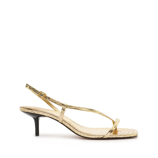 Heloise Metallic Leather Sandal Sandals FALL 23    - Schutz Shoes