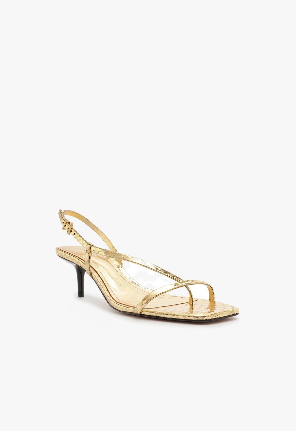 Heloise Metallic Leather Sandal Sandals FALL 23    - Schutz Shoes