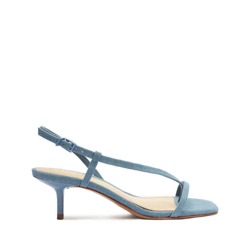Heloise Denim Sandal Sandals Spring 24 5 Blue Denim - Schutz Shoes