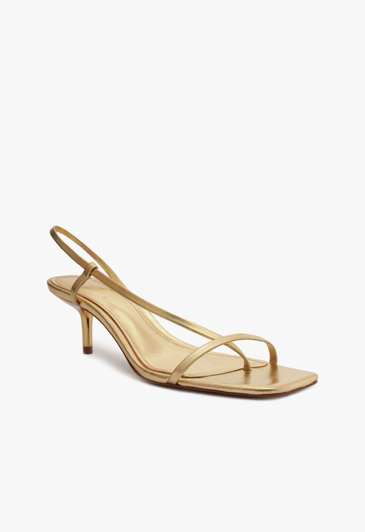 Heloise Metallic Nappa Sandal Sandals SPRING 24    - Schutz Shoes