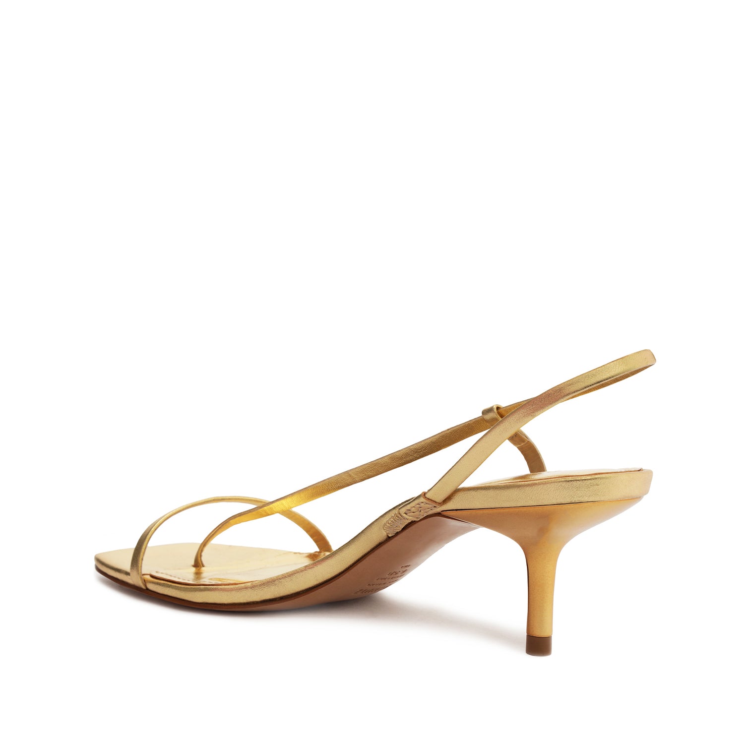 Heloise Metallic Nappa Sandal Sandals Spring 24    - Schutz Shoes