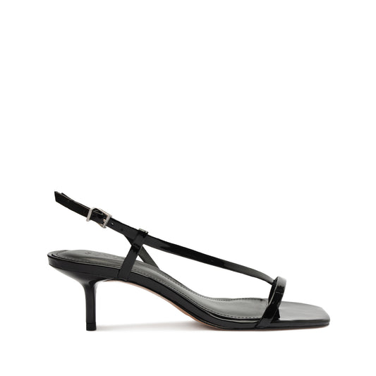 Heloise Patent Leather Sandal Sandals SPRING 24 5 Black Patent Leather - Schutz Shoes