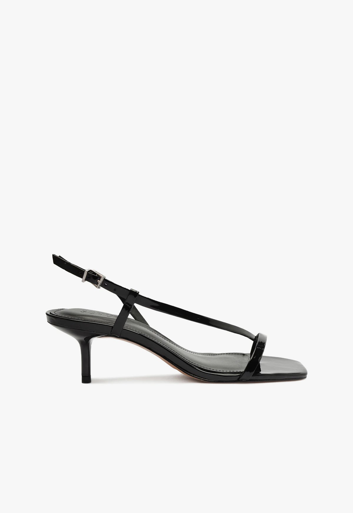 Heloise Patent Leather Sandal Sandals SPRING 24 5 Black Patent Leather - Schutz Shoes