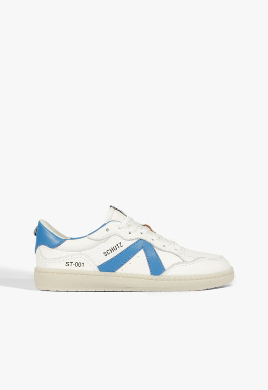 St-001 Sneaker Resort 25 5 White Leather - Schutz Shoes