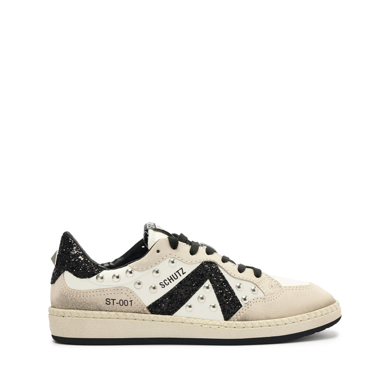 St-001 Rock Leather Sneakers Pre Fall 24 5 White Leather - Schutz Shoes