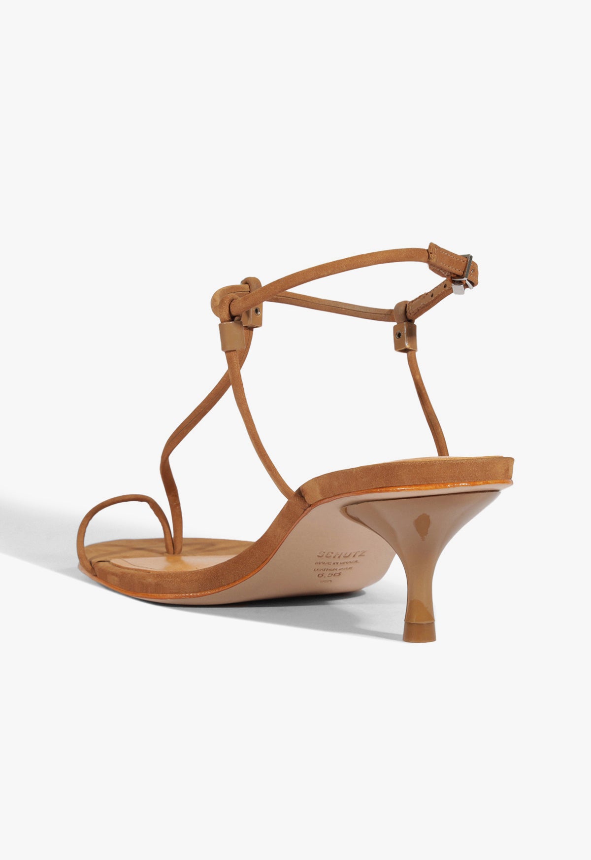 Elsha Kitten Suede Sandal Spring 25 - Schutz Shoes