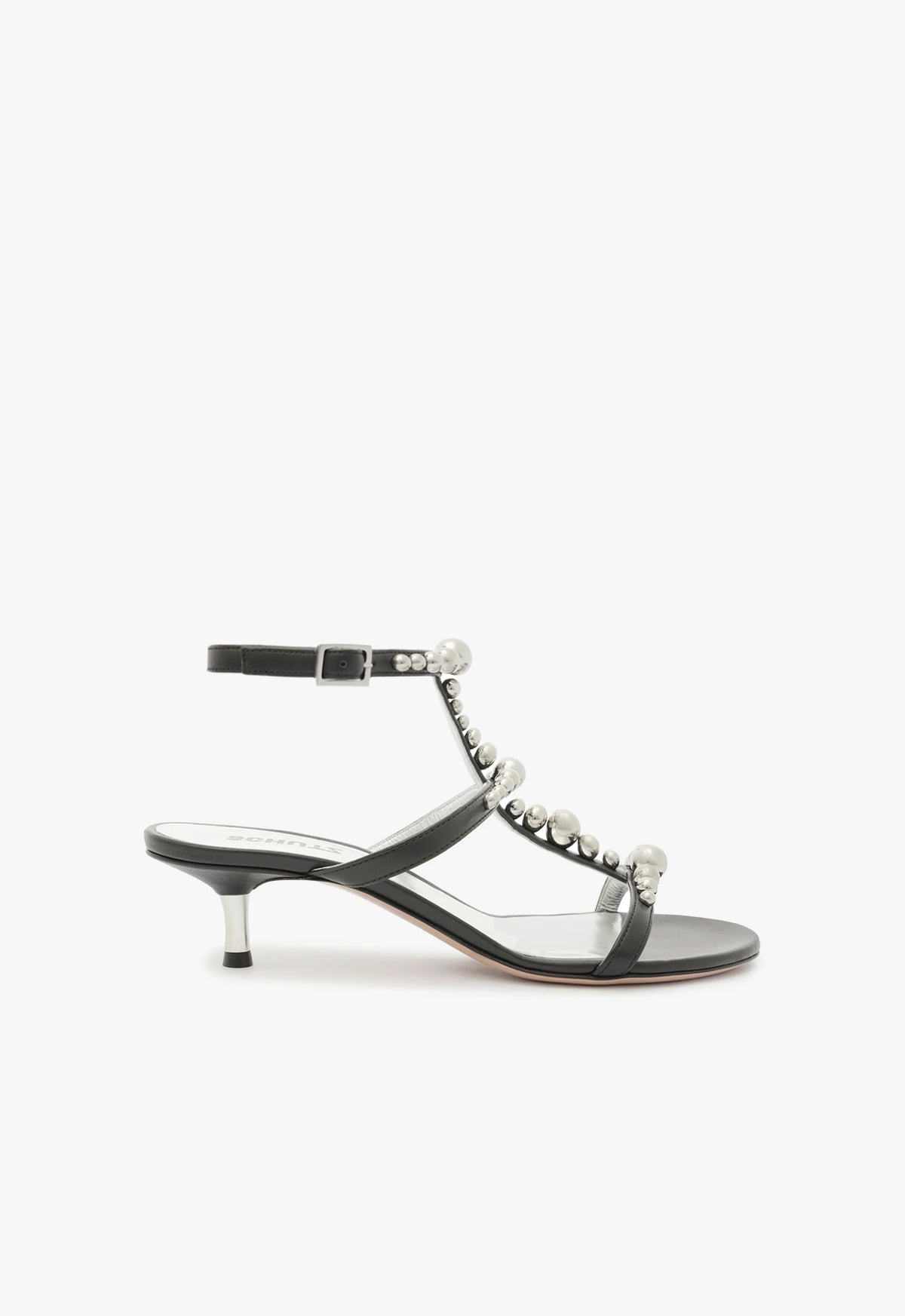 Arienne Leather Sandal Sandals WINTER 23 5 Black Nappa Leather - Schutz Shoes