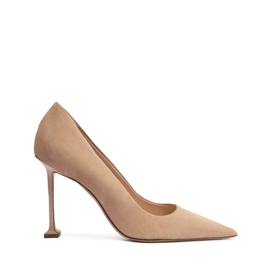 Firenze Pump Pumps FALL 23 5 Sweet Rose Suede - Schutz Shoes