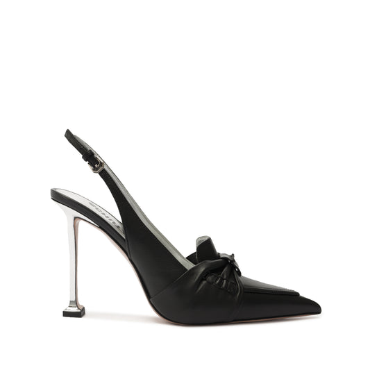 Fiorella Leather Pump Pumps FALL 23 5 Black Nappa Leather - Schutz Shoes