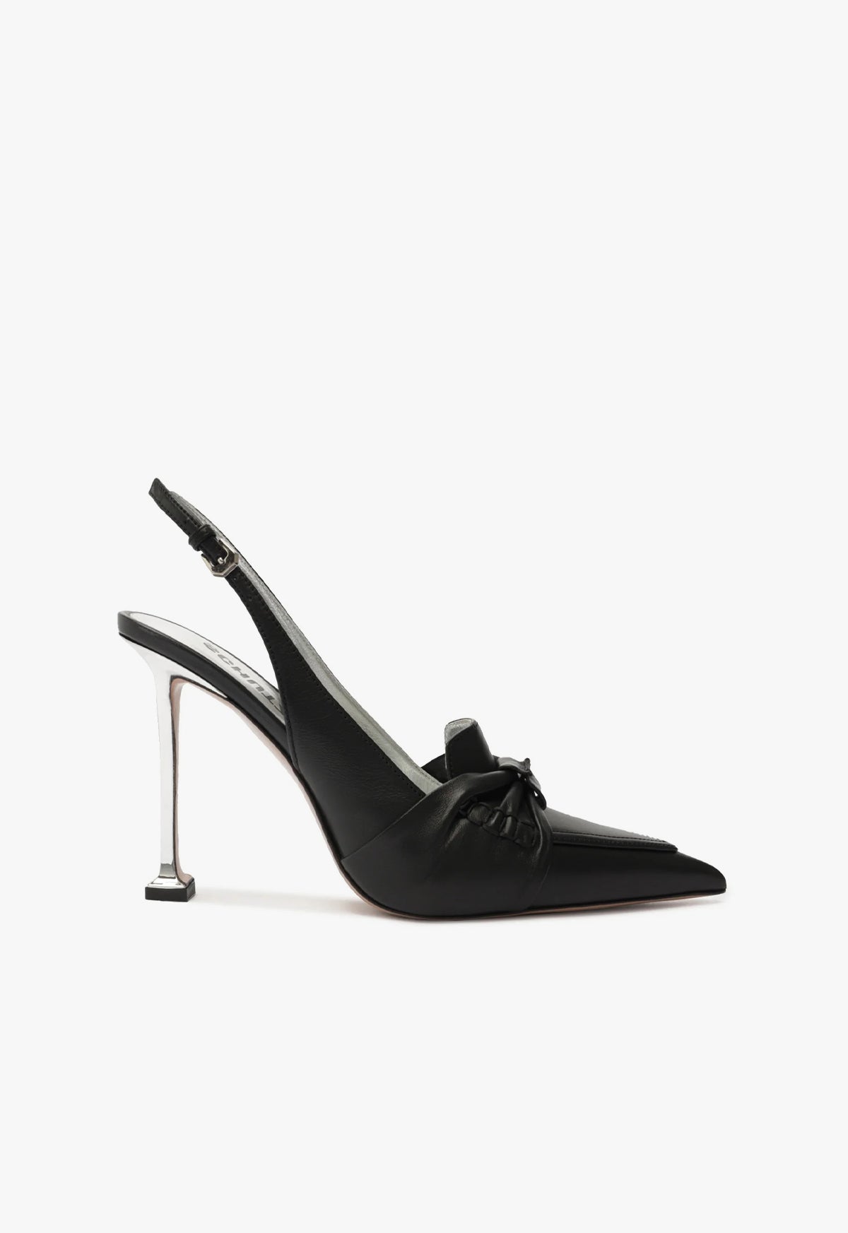 Fiorella Leather Pump 5 Black Nappa Leather - Schutz Shoes