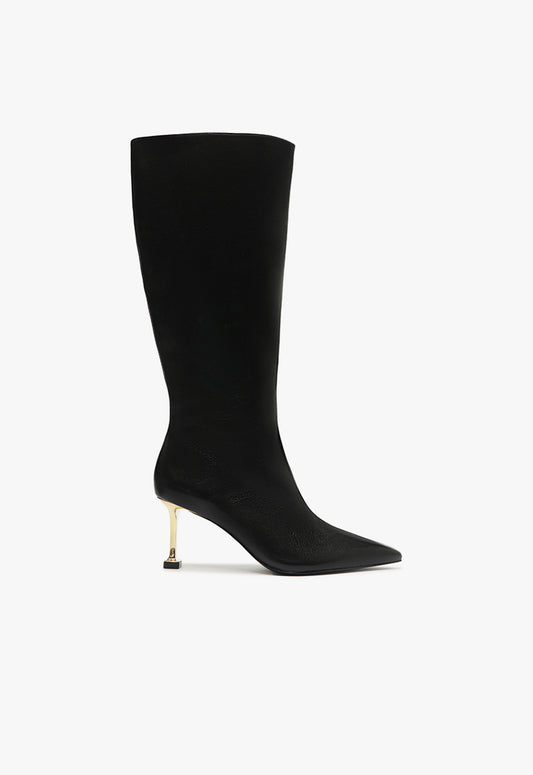 Firenze Up Boot Fall 24 5 Black Leather - Schutz Shoes