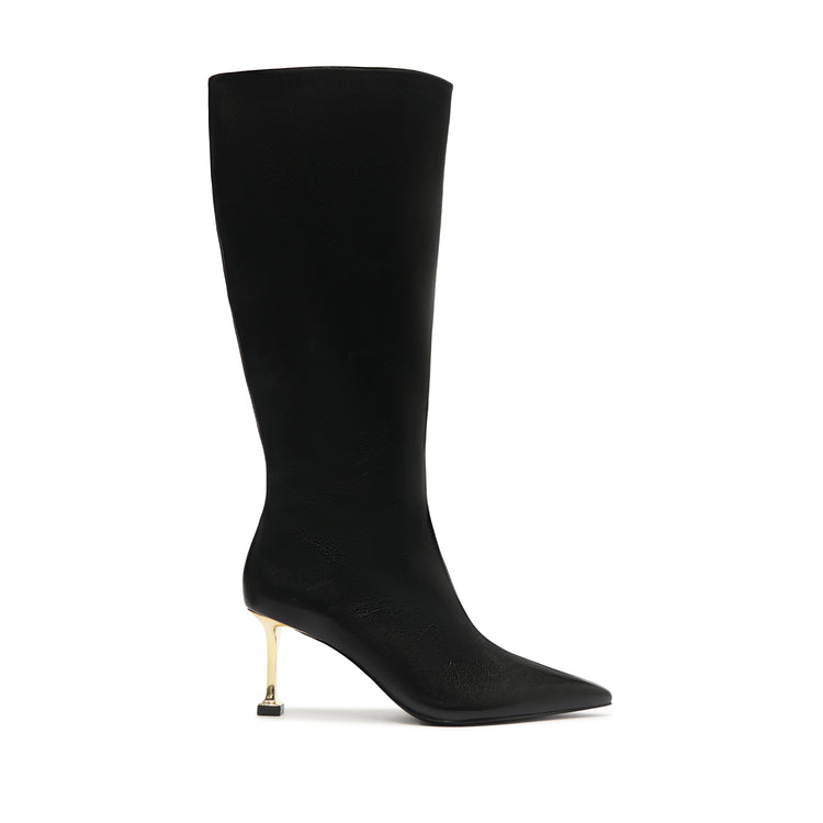 Firenze Up Boot Boots Fall 24 5 Black Leather - Schutz Shoes