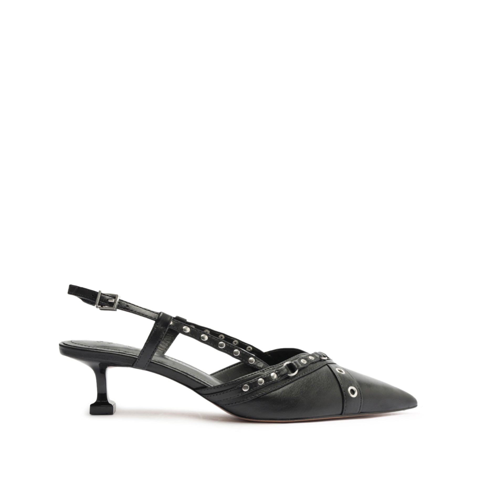 Venezia Nappa Leather Pump Pumps WINTER 23 5 Black Nappa Leather - Schutz Shoes