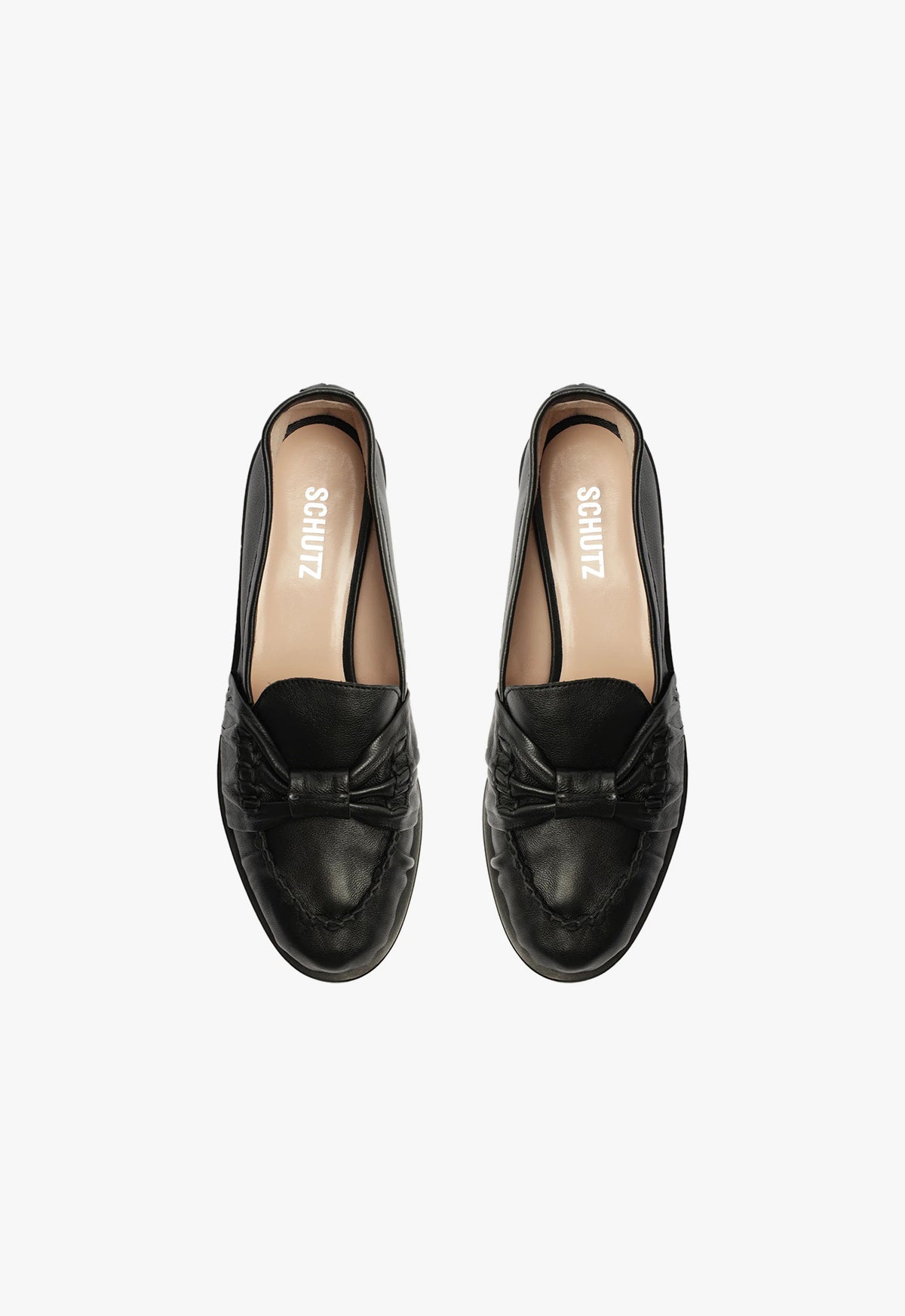 Luca Leather Flat Flats WINTER 23    - Schutz Shoes