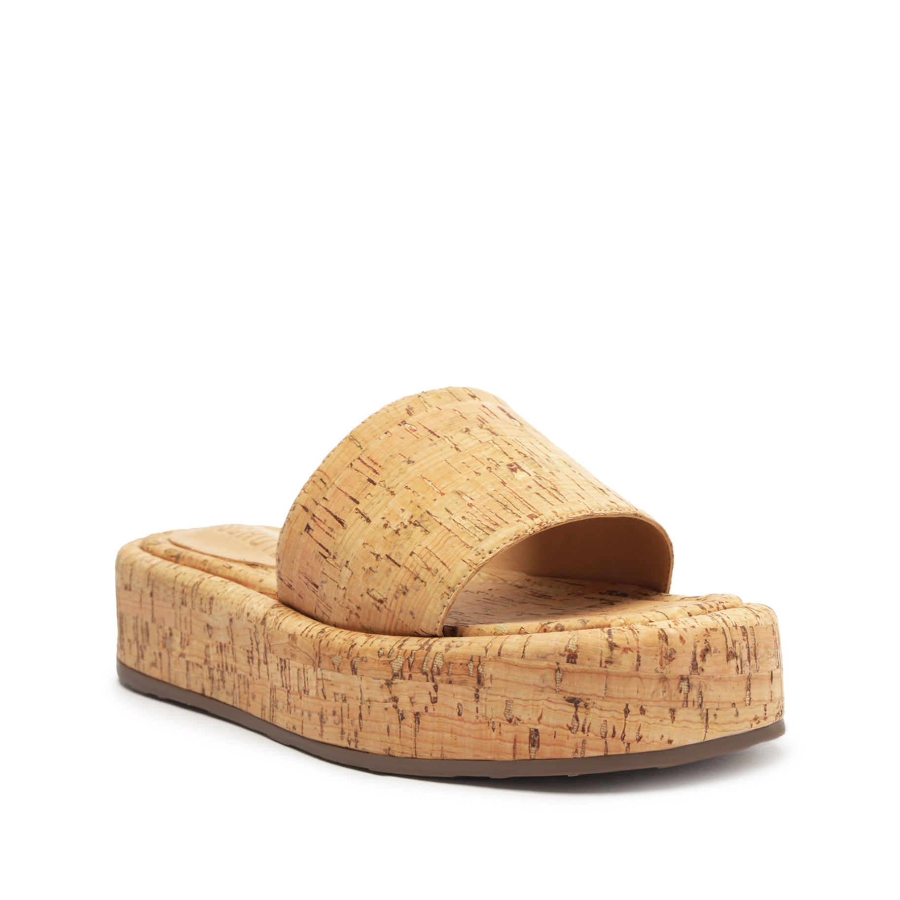 Yara Cork Sandal Flats SPRING 24    - Schutz Shoes