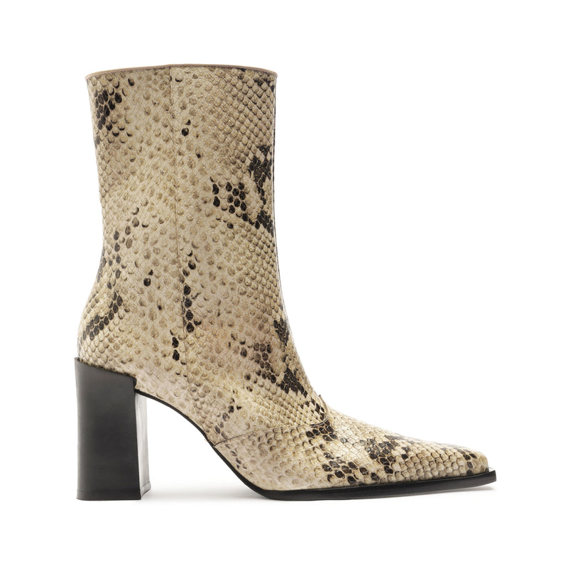 Raffaela Bootie Booties Fall 24 5 Animal Print Leather - Schutz Shoes