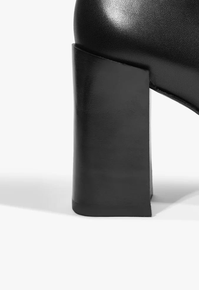 Raffaela Up Leather Boot - Schutz Shoes