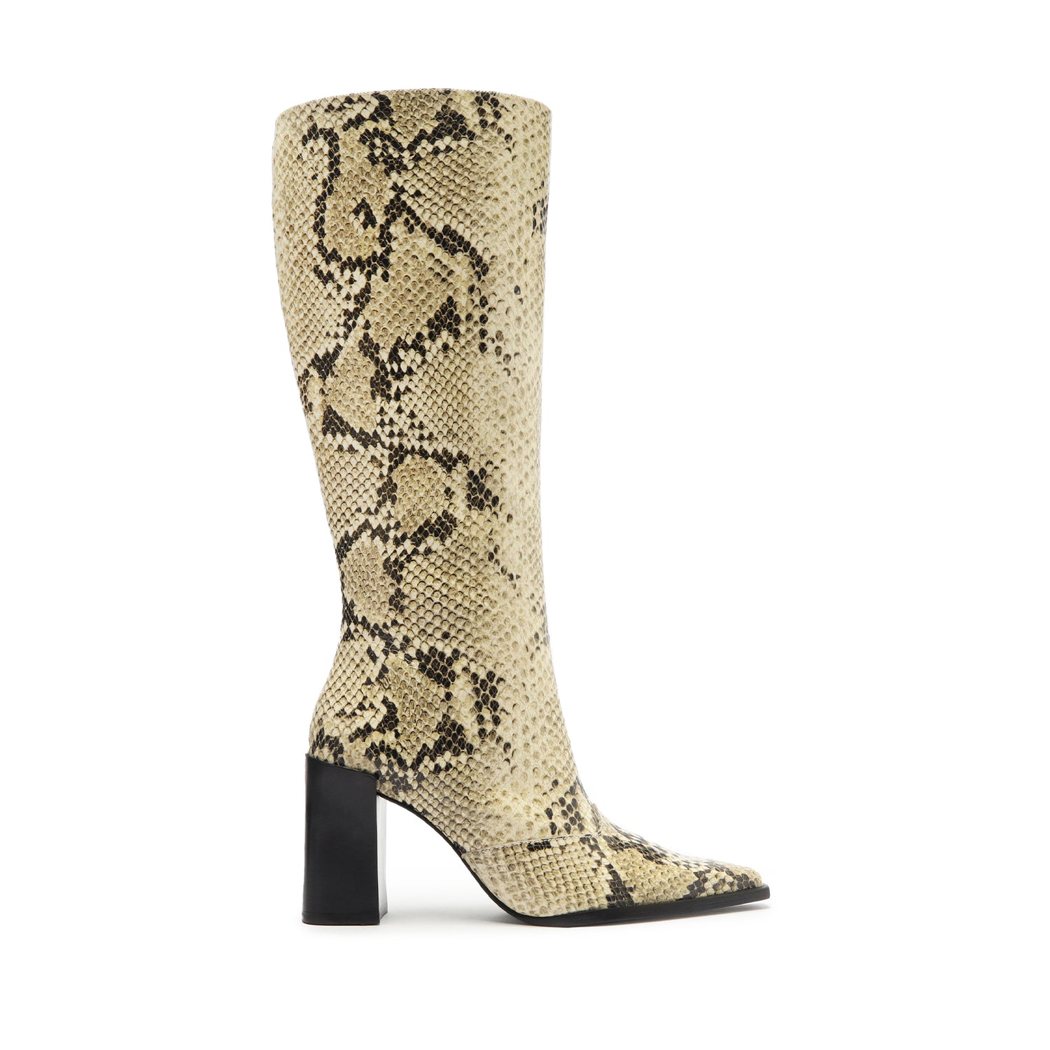 Raffaela Up Boot Boots Fall 24 5 Animal Print Leather - Schutz Shoes