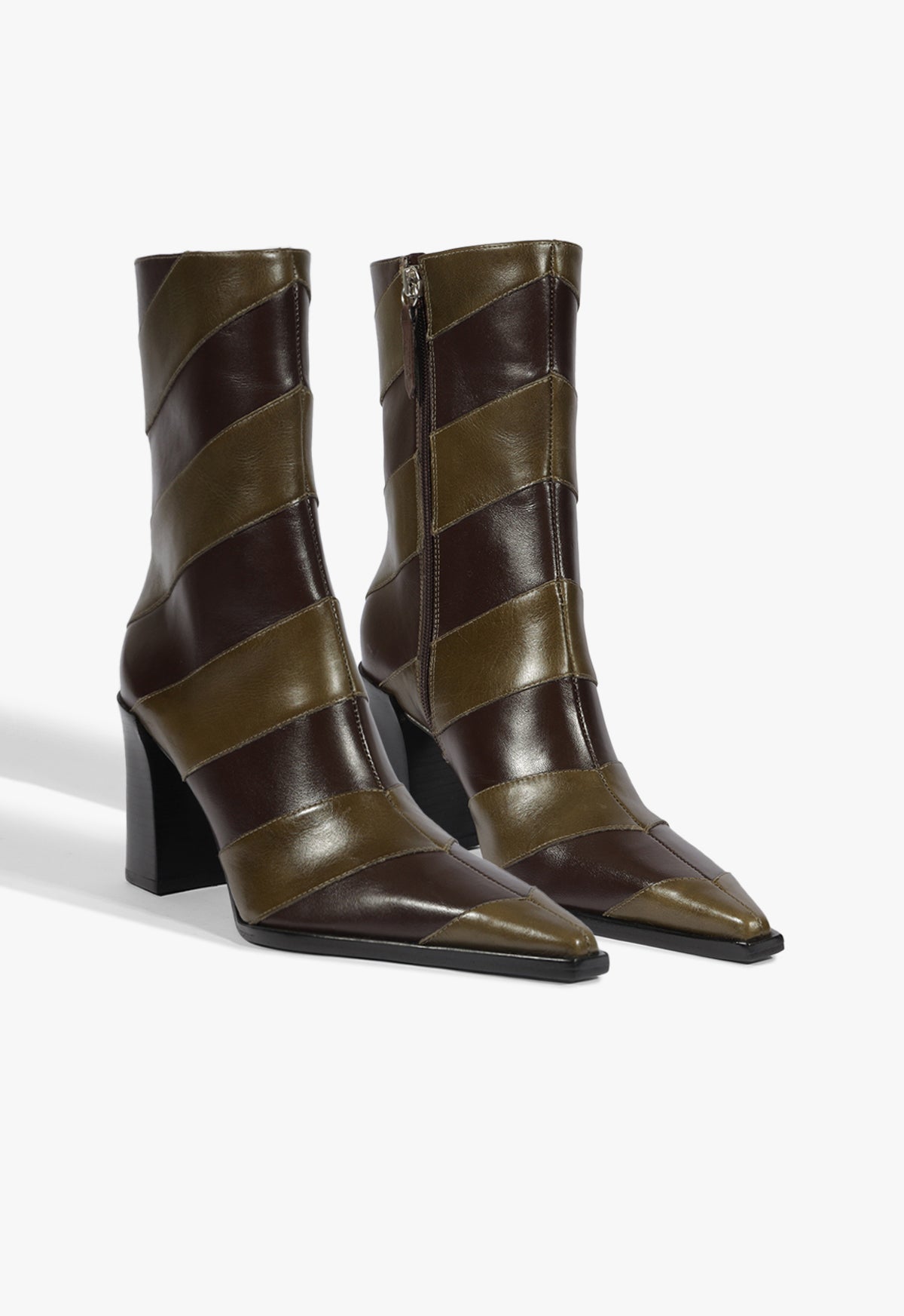 Raffaela Chevron Boot - Schutz Shoes