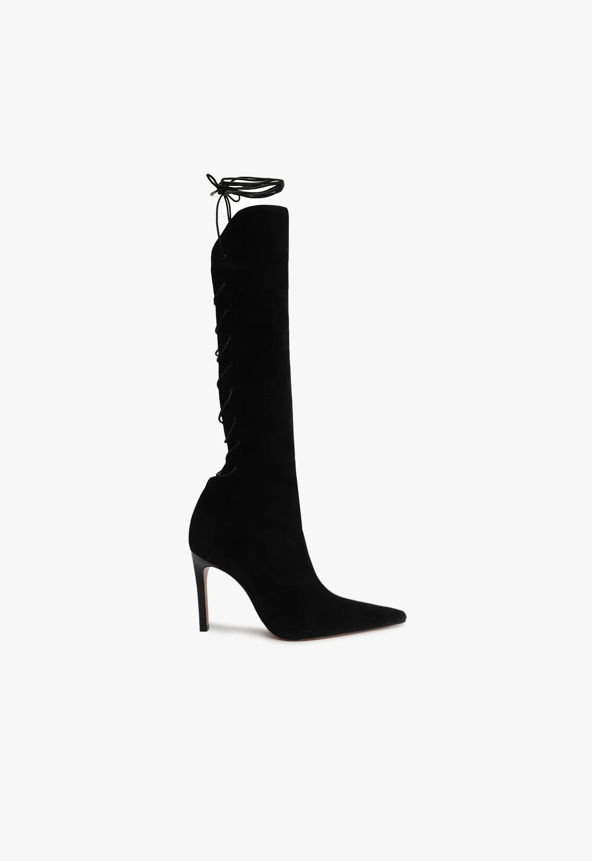Gwen Suede Boot OLD 5 Black Suede - Schutz Shoes