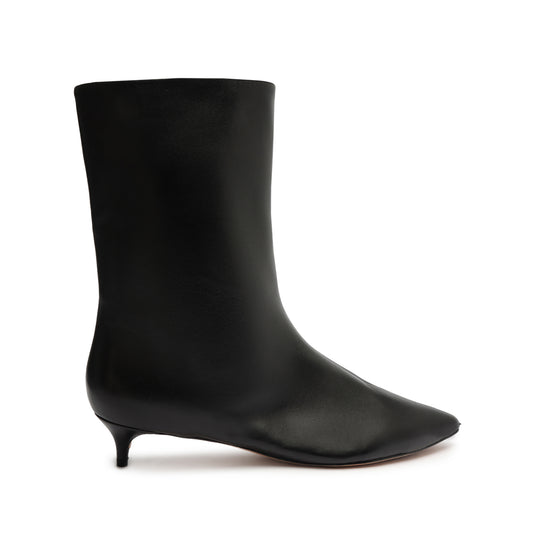 Gail Nappa Leather Bootie FALL 23 5 Black Nappa Leather - Schutz Shoes