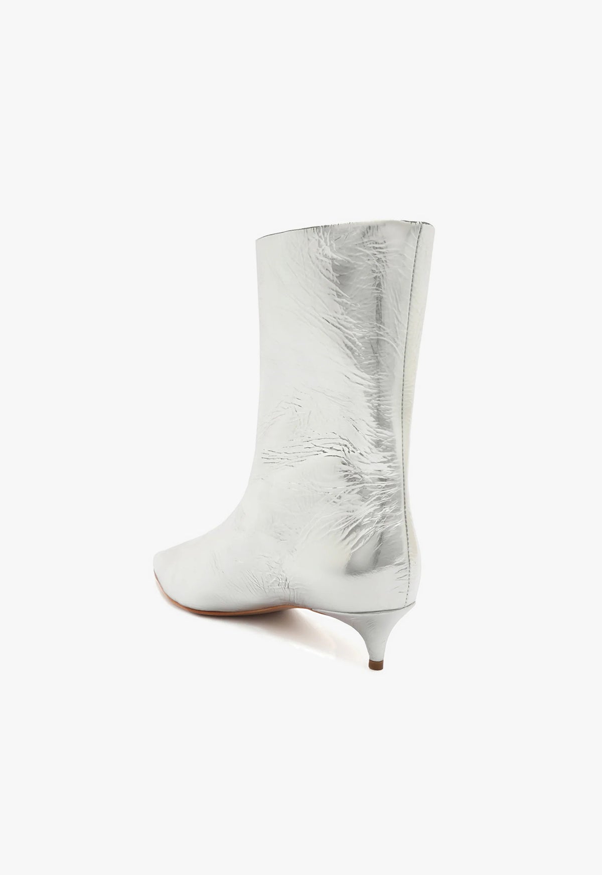 Gail Smashed Metallic Bootie Booties WINTER 23    - Schutz Shoes