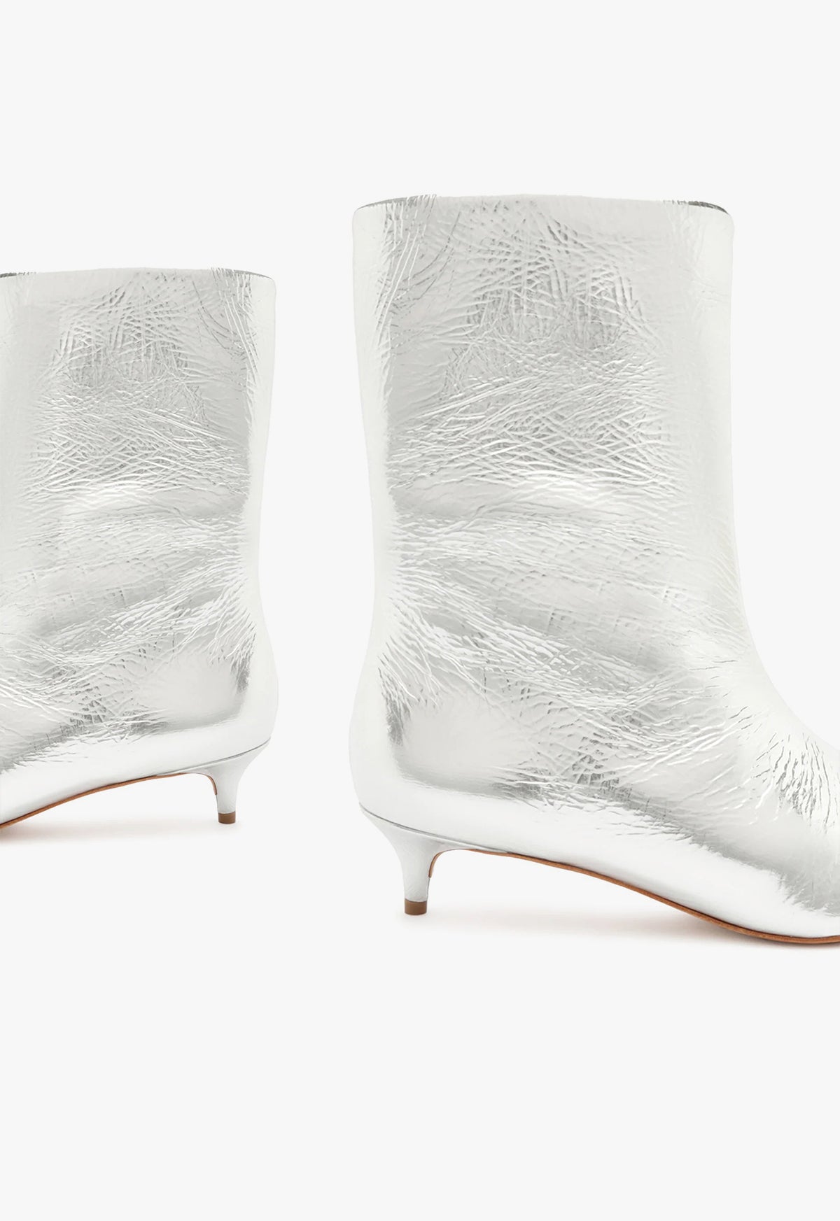 Gail Smashed Metallic Bootie Booties WINTER 23    - Schutz Shoes