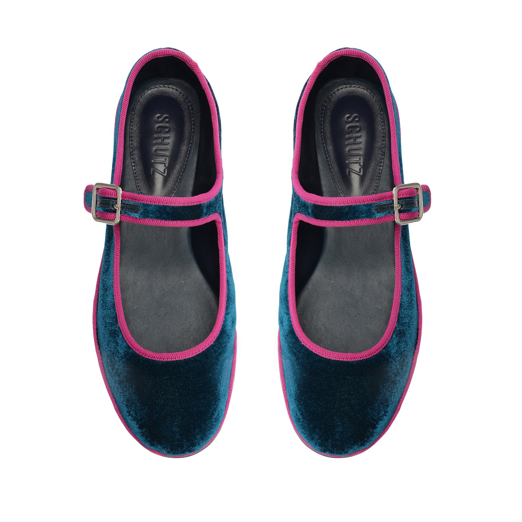 Clarissa Velvet Flat Flats FALL 23    - Schutz Shoes