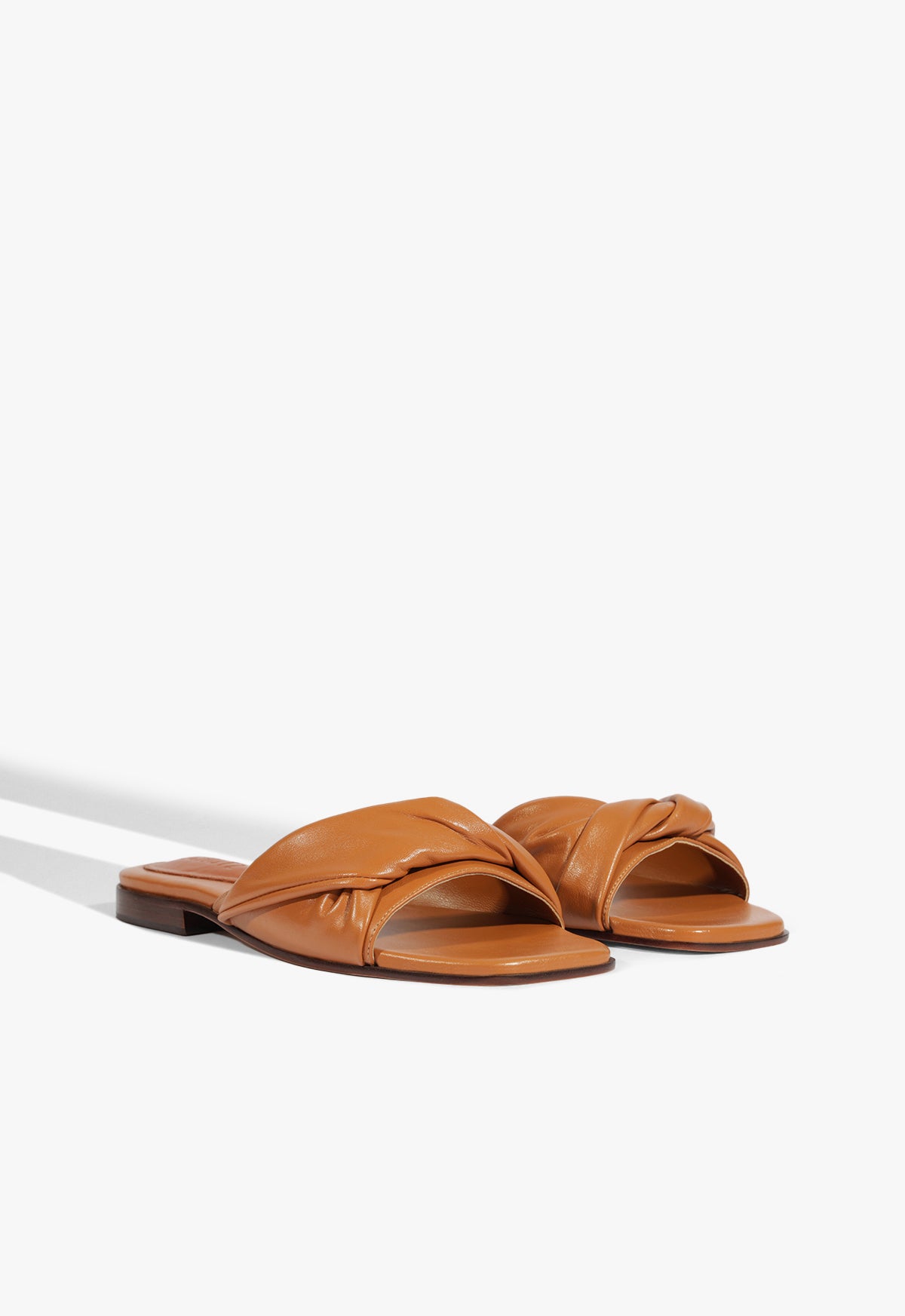 Lori Leather Sandal Flats Spring 25 - Schutz Shoes