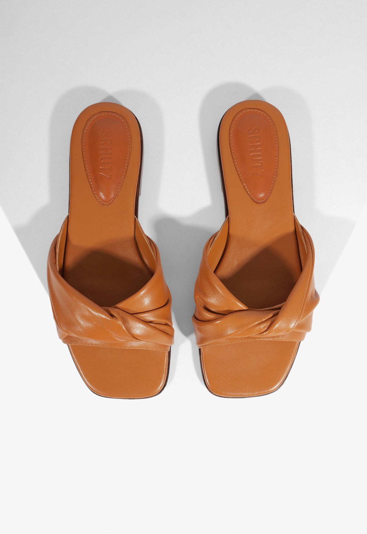 Lori Leather Sandal Flats Spring 25 - Schutz Shoes