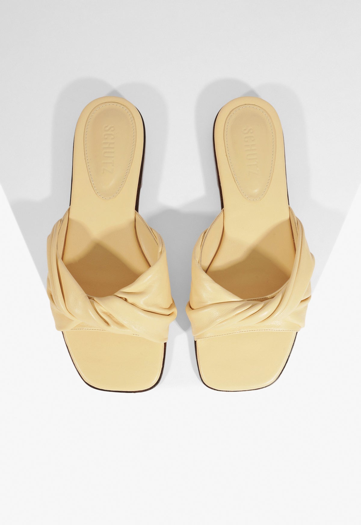 Lori Leather Sandal Flats Spring 25 - Schutz Shoes