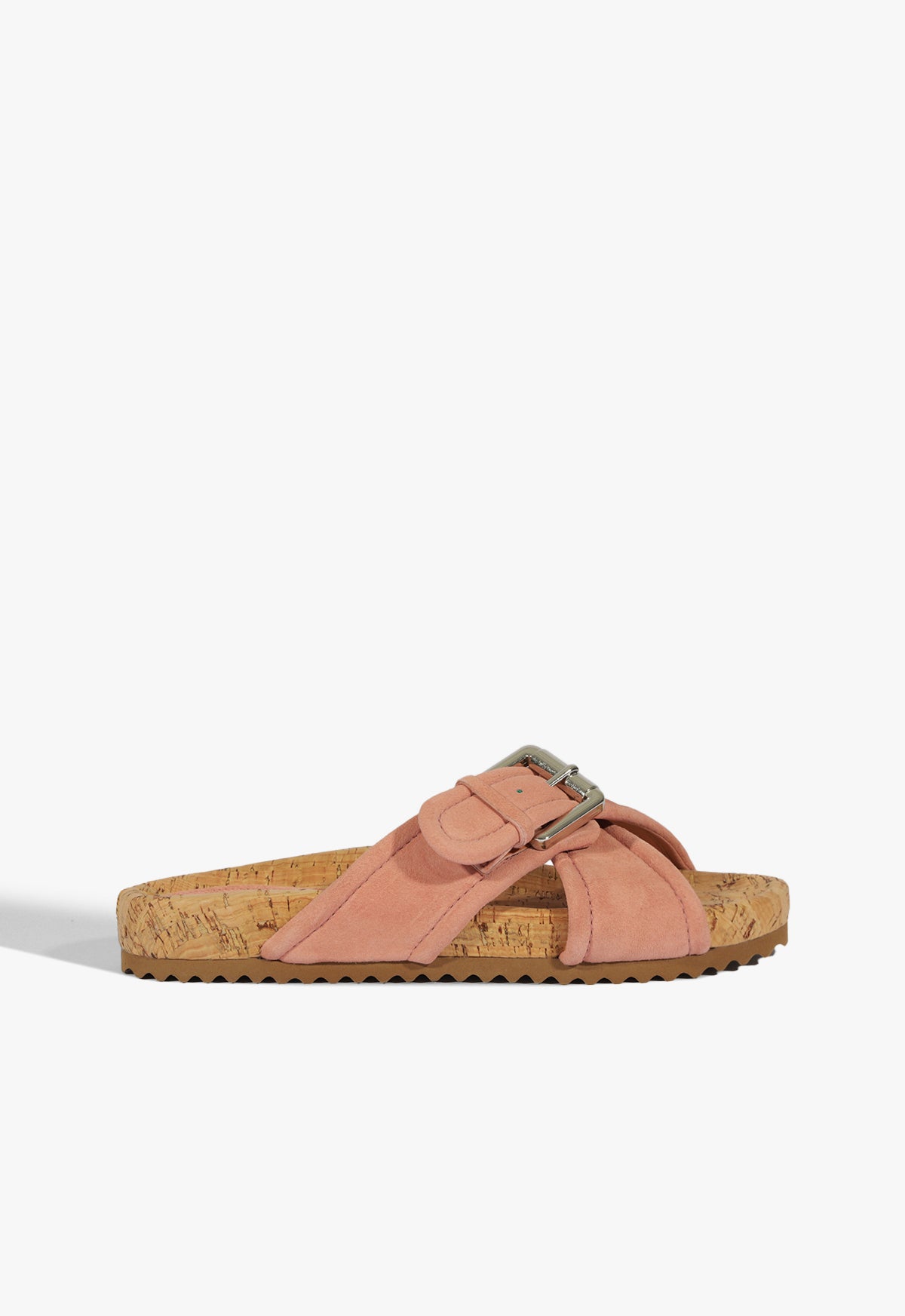 Nairobi Sporty Suede Sandal Spring 25 5 Pink Suede - Schutz Shoes