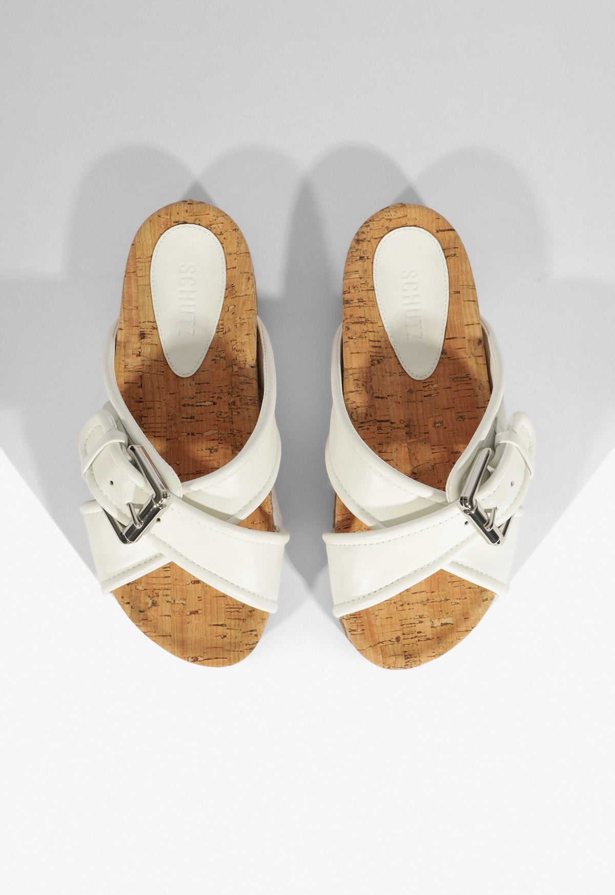 Nairobi Sporty Leather Sandal Flats Spring 25 - Schutz Shoes