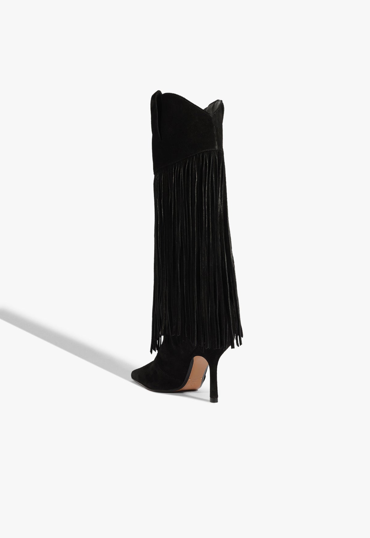 Raffaela Up Fringes Stiletto Suede Boot Fall 25 - Schutz Shoes