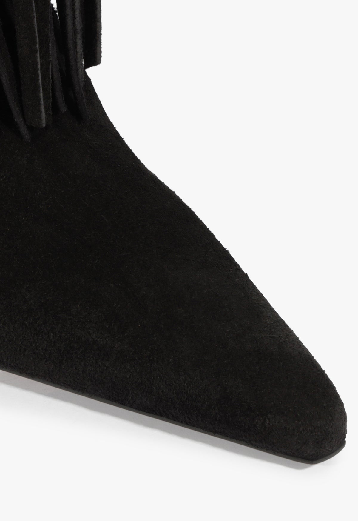 Raffaela Up Fringes Stiletto Suede Boot Fall 25 - Schutz Shoes