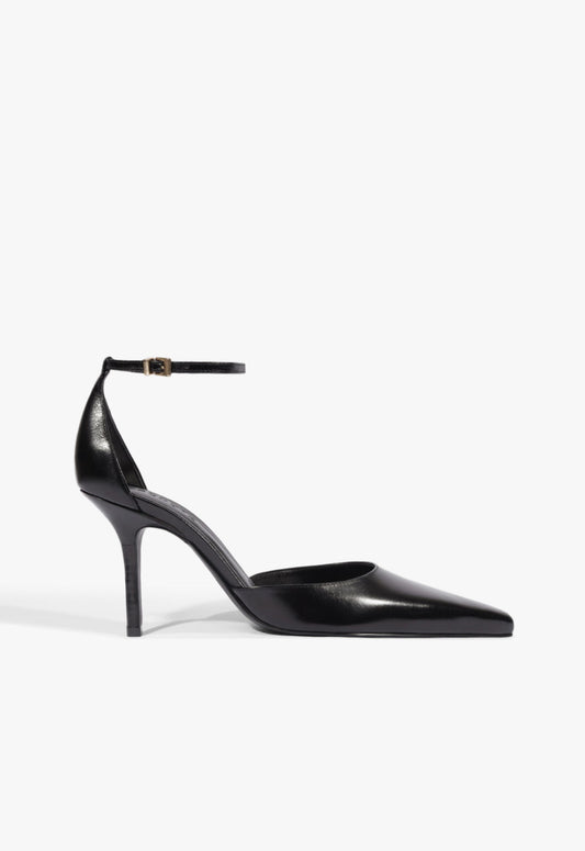 Jenny Leather Pump 5 Black Leather - Schutz Shoes