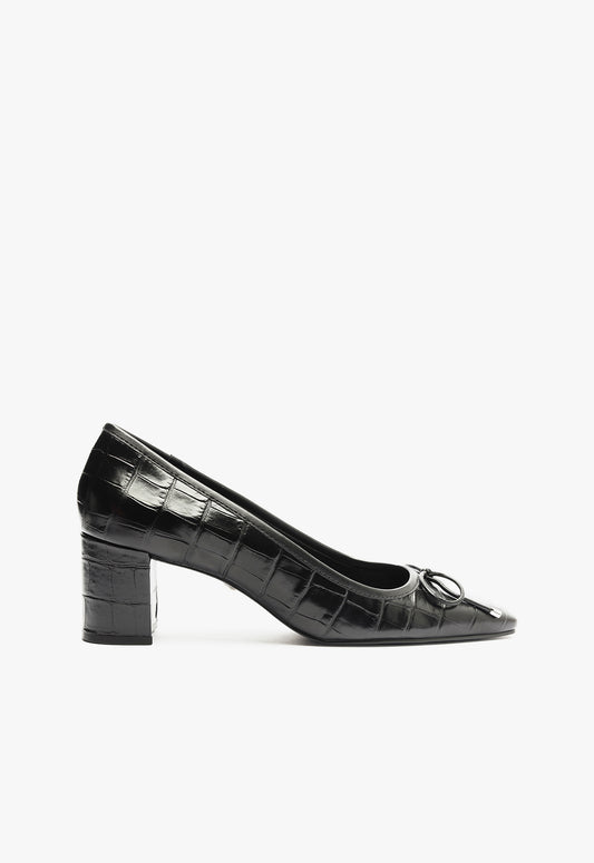 Arissa Pump Fall 24 5 Black Leather - Schutz Shoes