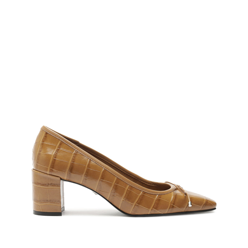 Arissa Pump Pumps Fall 24 5 Caramel Leather - Schutz Shoes