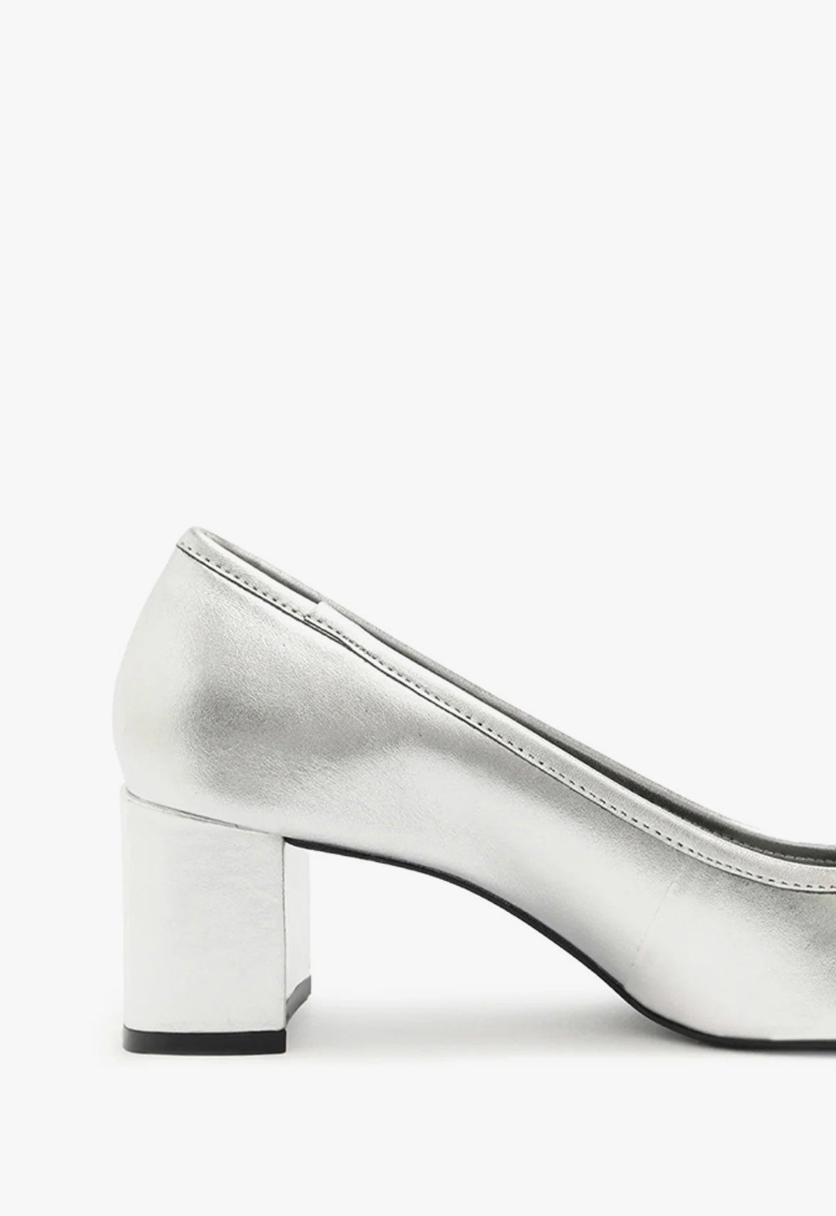 Arissa Block Metallic Leather Pump Pumps Pre Fall 24    - Schutz Shoes