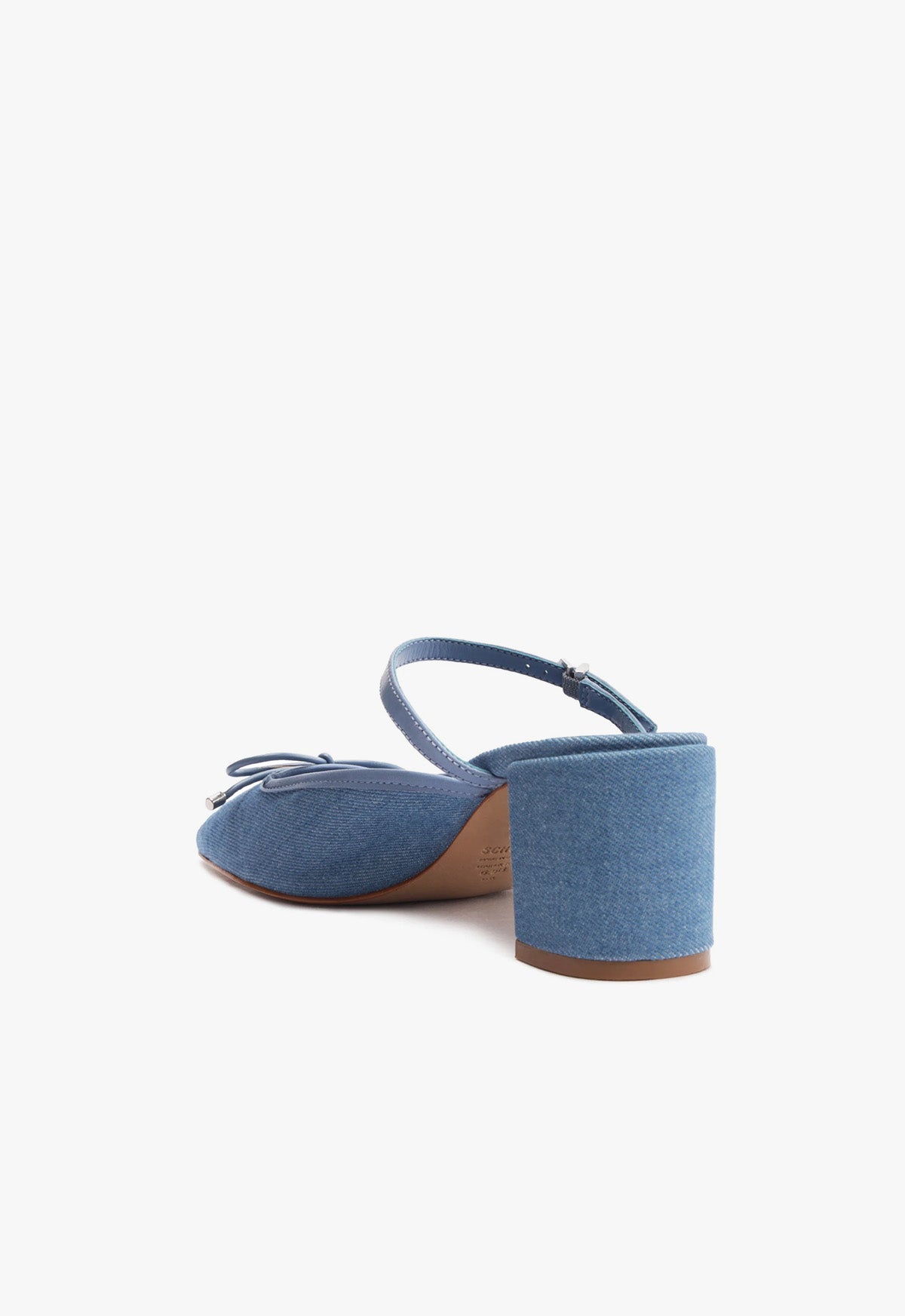 Arissa Denim Block Mule Pumps SPRING 24 - Schutz Shoes