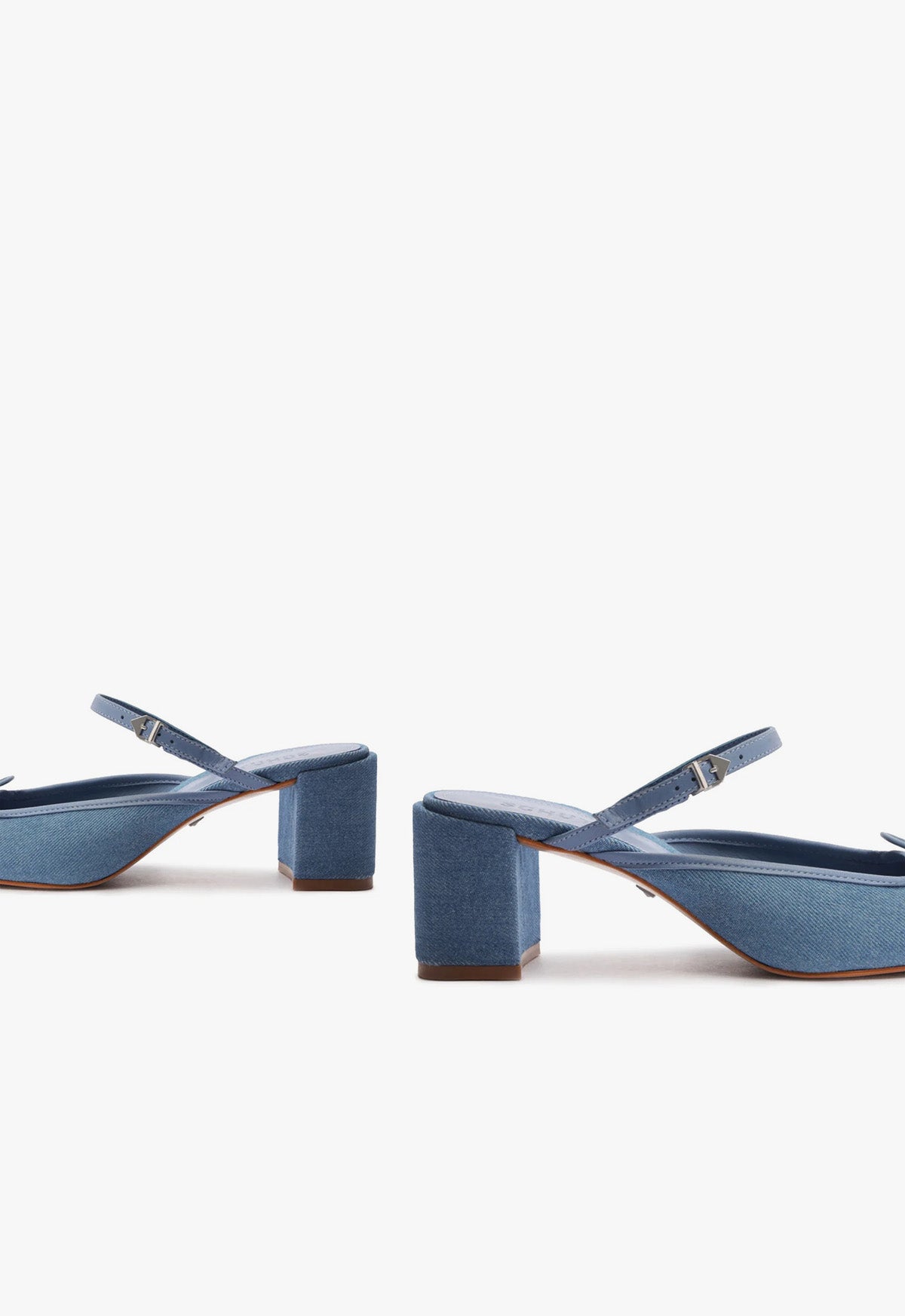 Arissa Denim Block Mule Pumps SPRING 24 - Schutz Shoes