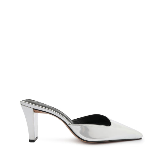 Rosie Pump Pumps WINTER 23 5 Silver Specchio Leather - Schutz Shoes