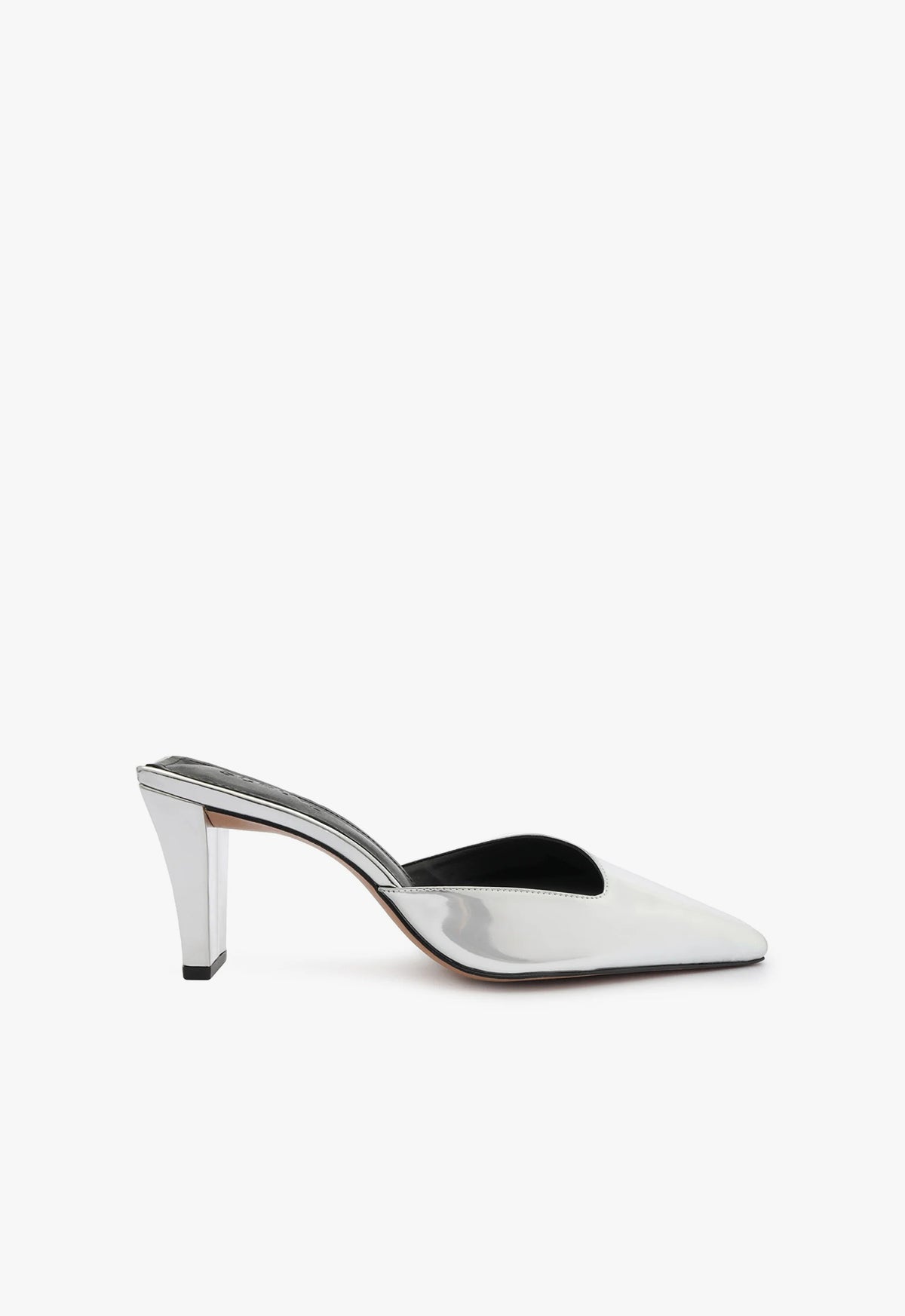 Rosie Pump Pumps WINTER 23 5 Silver Specchio Leather - Schutz Shoes